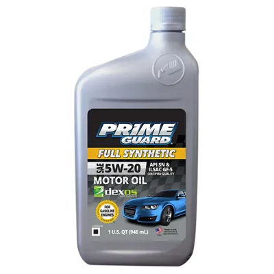 [PRM PGSYN520] Prime Guard 5W20 Full Synthetic Motor Oil 1 Qt