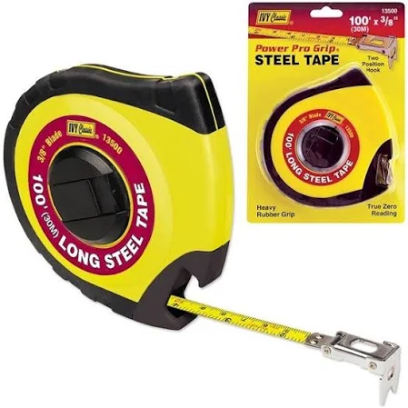 Ivy Classic 13500 Steel Tape Measure 100 Foot