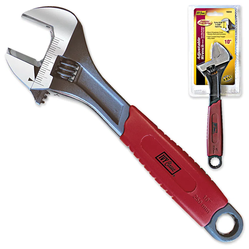 Ivy Classic 18203 10" Adjustable Wrench