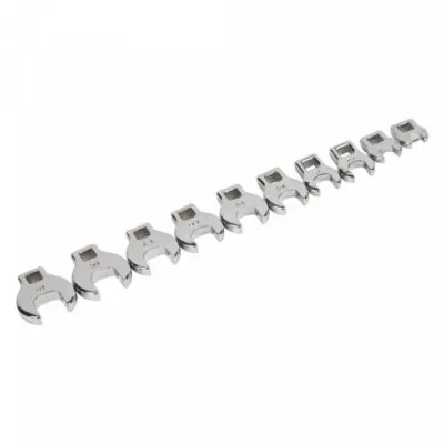 [TIT 17295] Titan 10 pc. 3/8 in. Drive MM Crowfoot Wrench Set