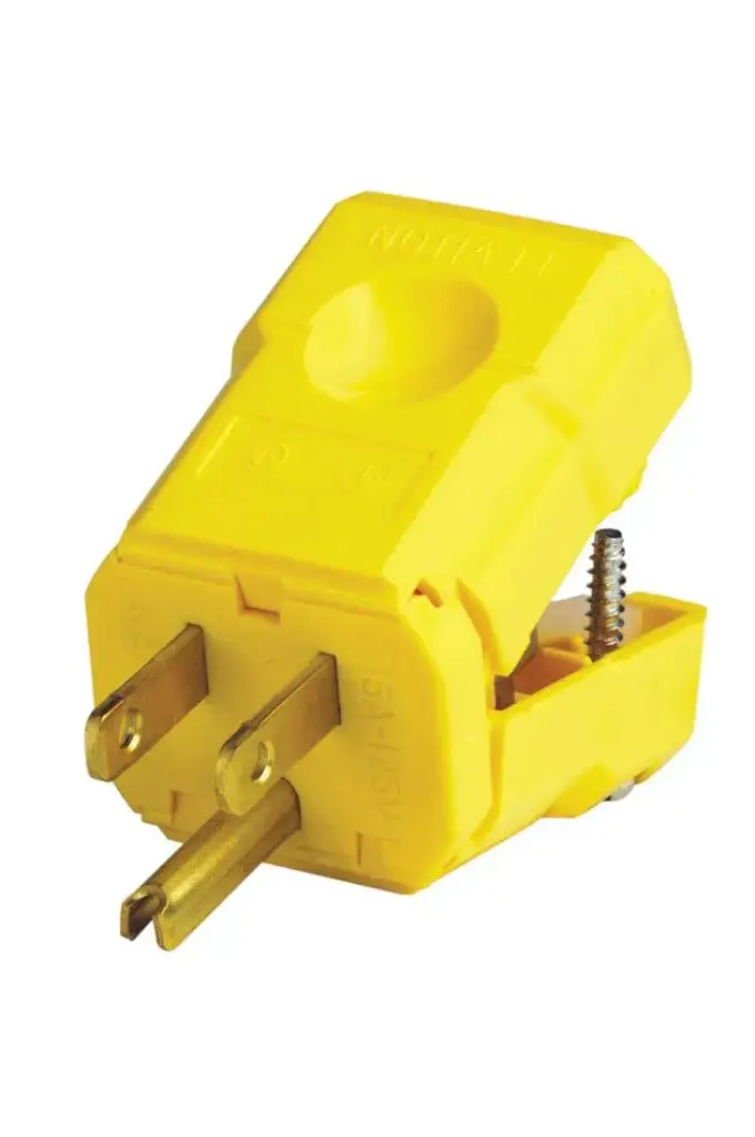 [5256VY] Leviton 5256‑VY Python Straight‑Blade Plug